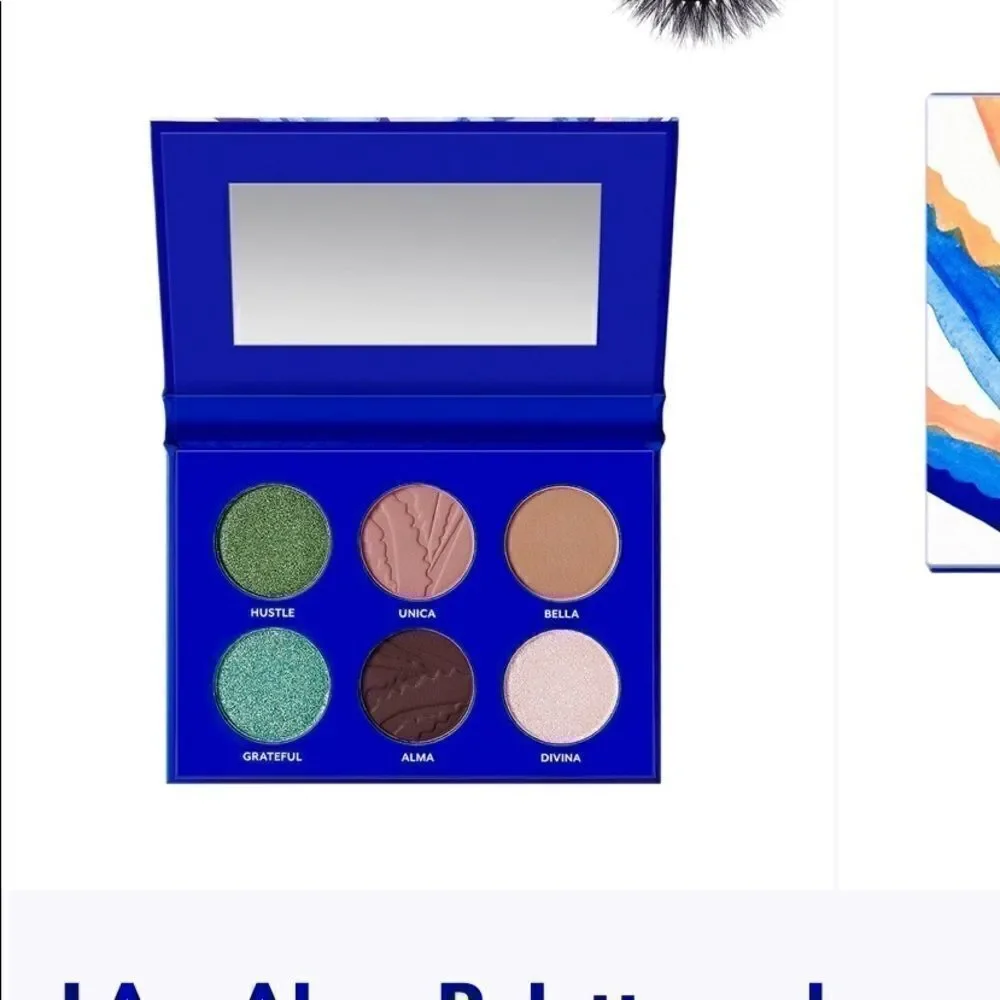 NWT tresluce eyeshadow palette and faux lashes